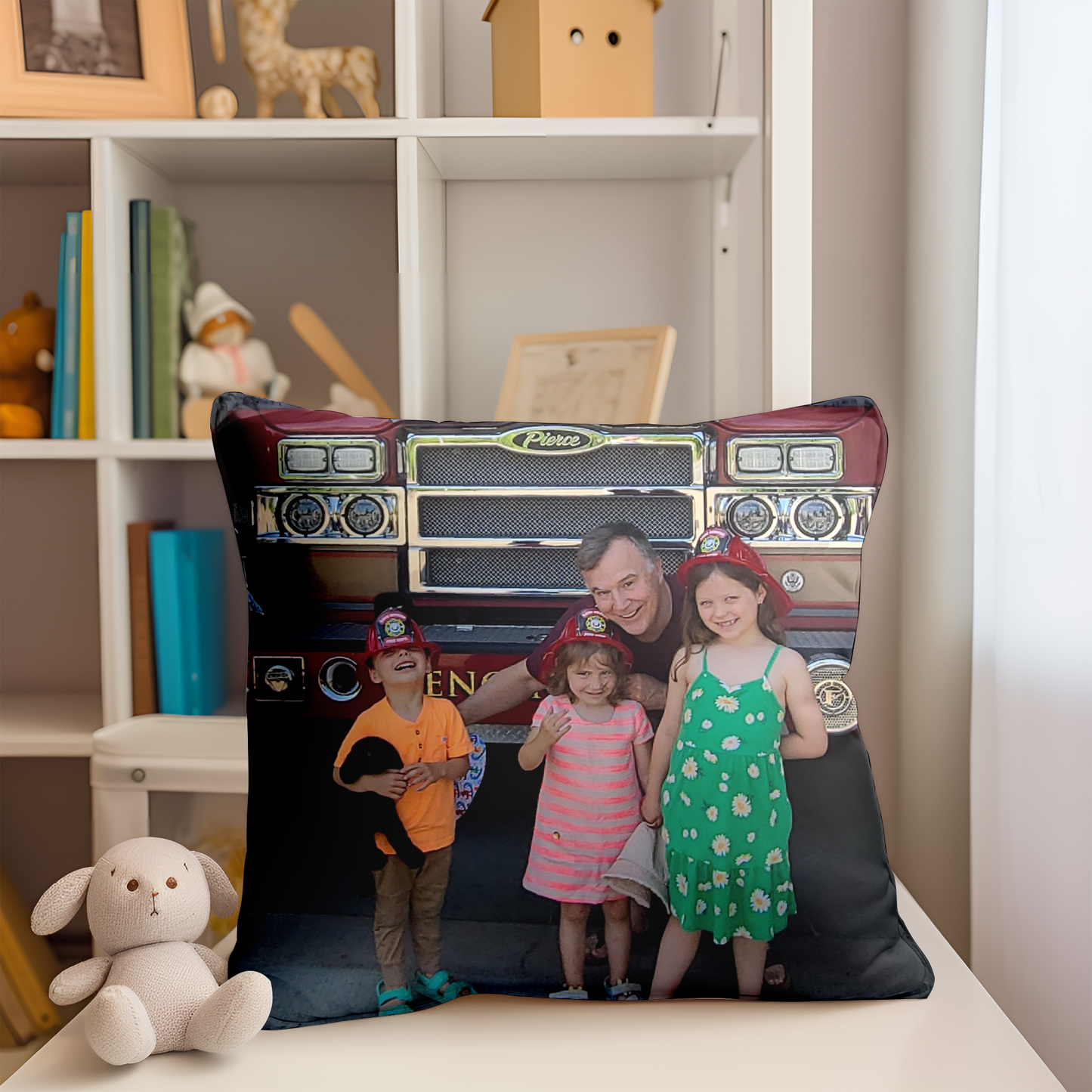 Custom Photo Special Memory Pillows ~ Full Color Throw Pillow Covers for 16" or 18" Pillows