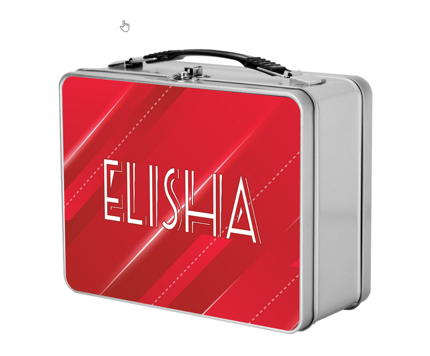 Custom Name Kids Metal Lunchbox + Treasure Box