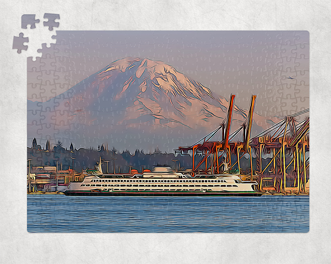 West Seattle + Alki Beach Puzzles ~ Entertain Your Brain