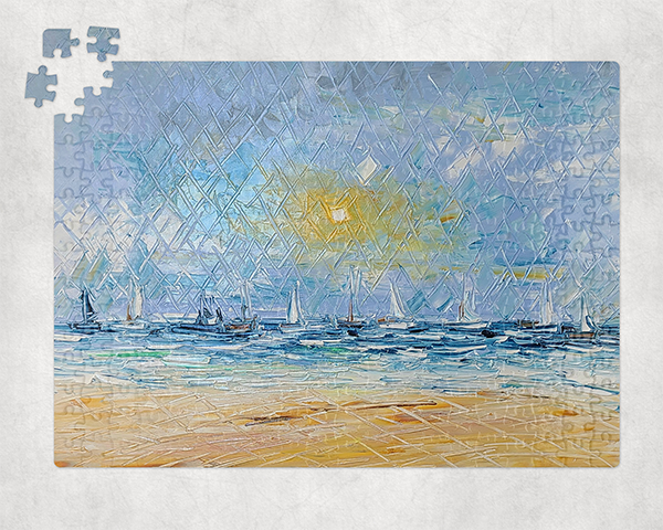 Custom Photo Puzzles ~ Easy as 1-2 . . .  Pick Your Puzzle + Upload Your Photo