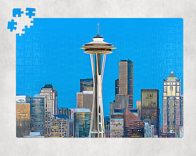 West Seattle + Alki Beach Puzzles ~ Entertain Your Brain