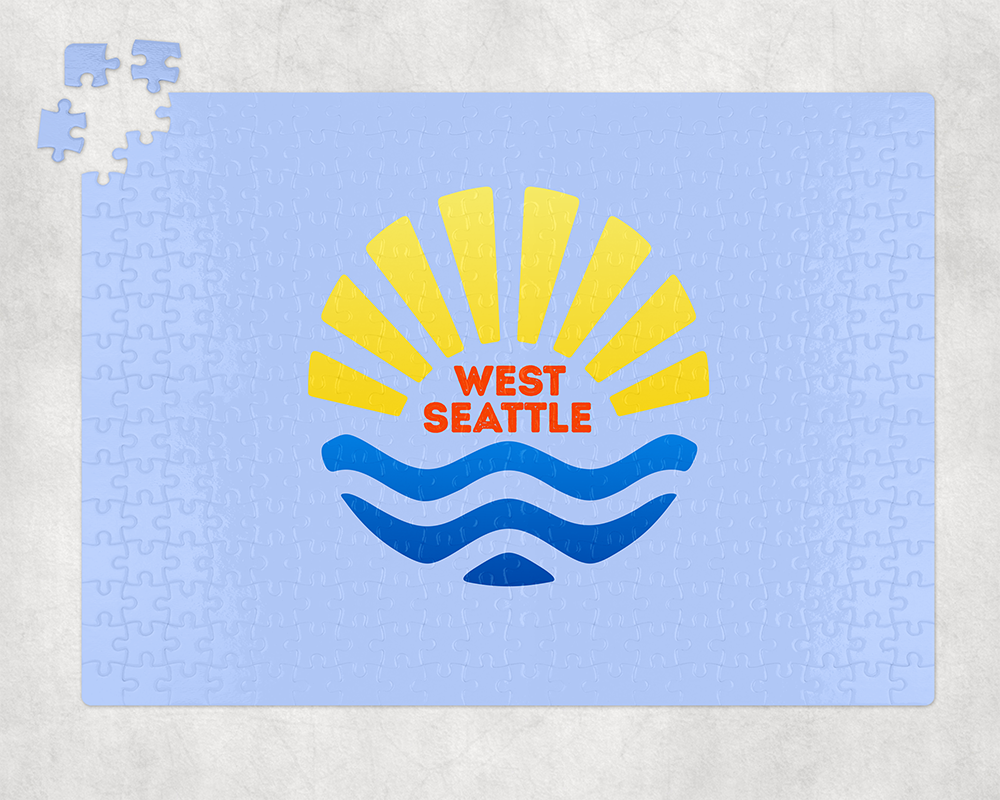 West Seattle + Alki Beach Puzzles ~ Entertain Your Brain