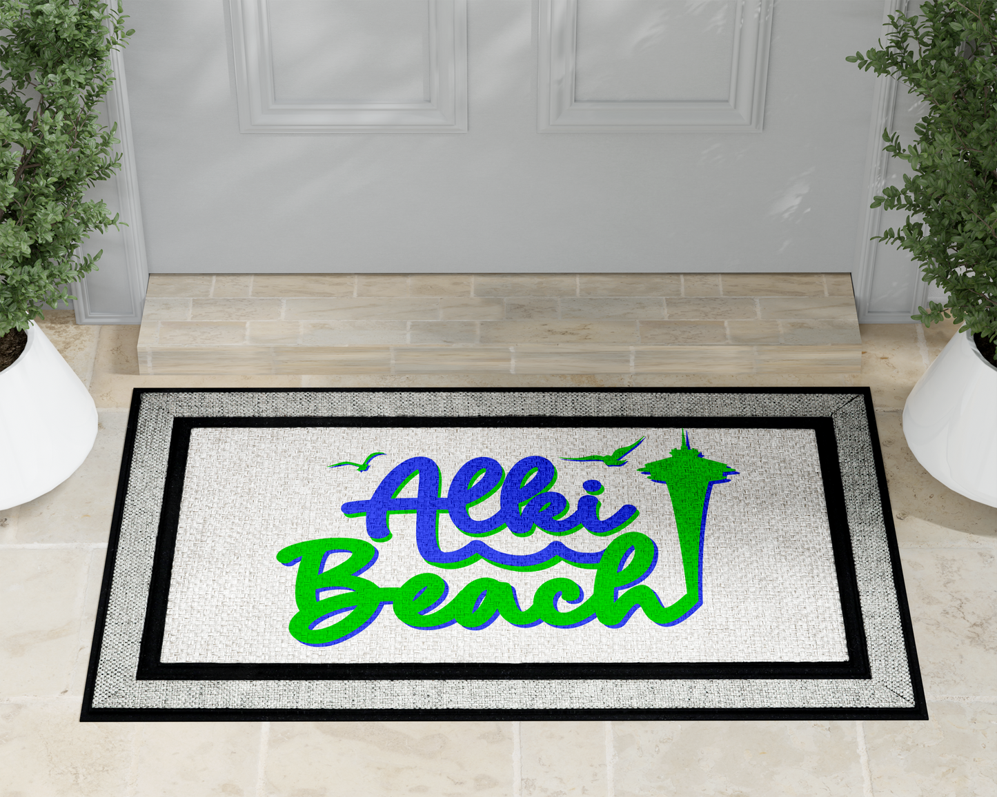 West Seattle + Alki Beach Door Mats