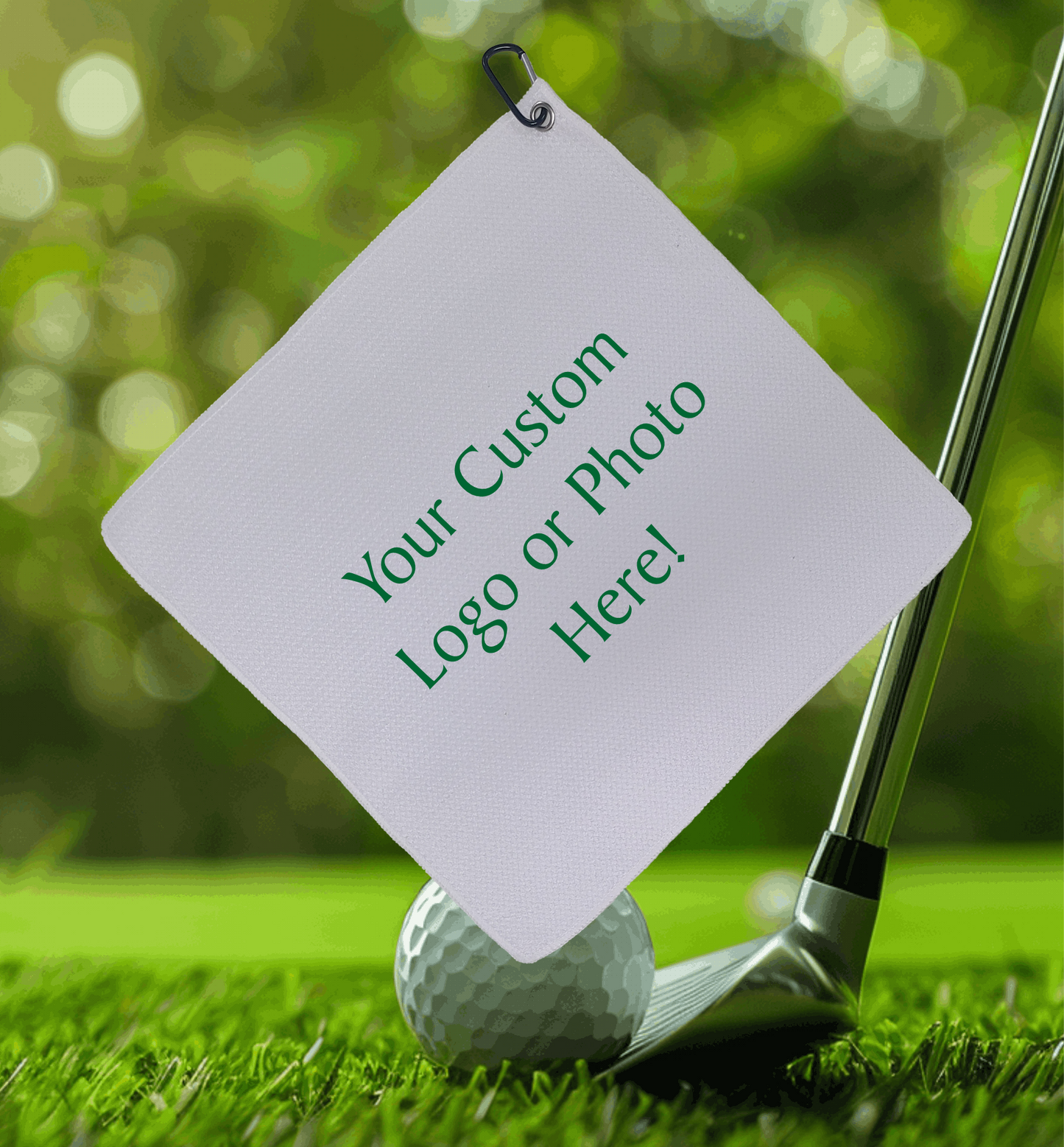 Custom Logo Golf Towels ~ Great for Tournaments + Corporate Gifts!