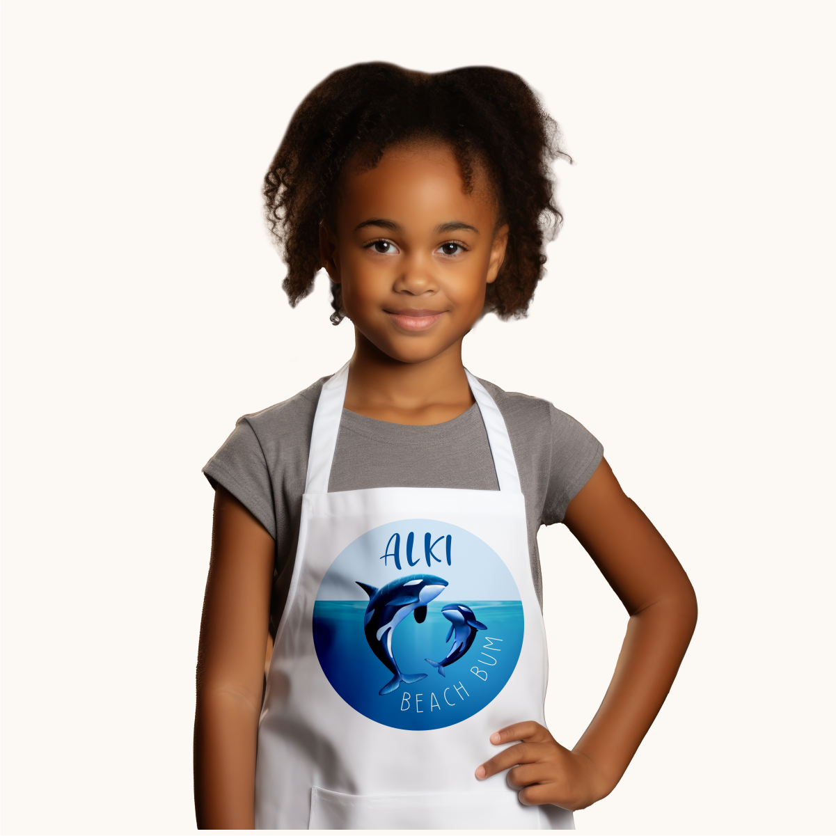 West Seattle + Alki Beach Kids Aprons