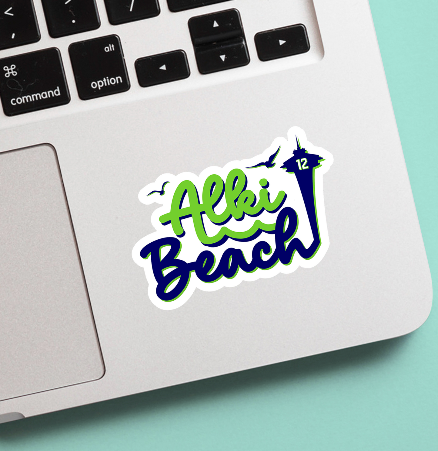 West Seattle + Alki Beach Decals and Stickers ~ UV Weatherproof!