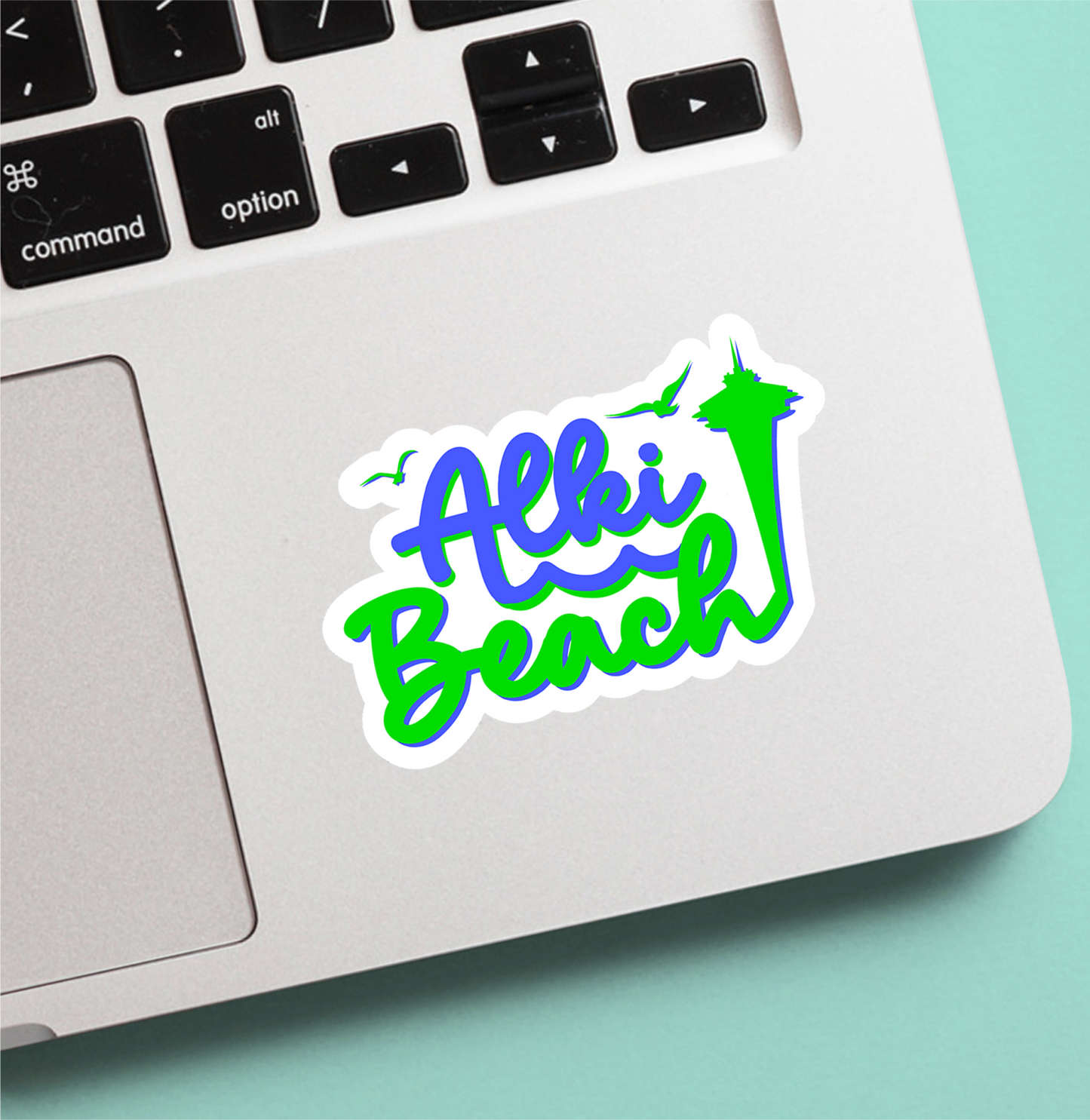 West Seattle + Alki Beach Decals and Stickers ~ UV Weatherproof!