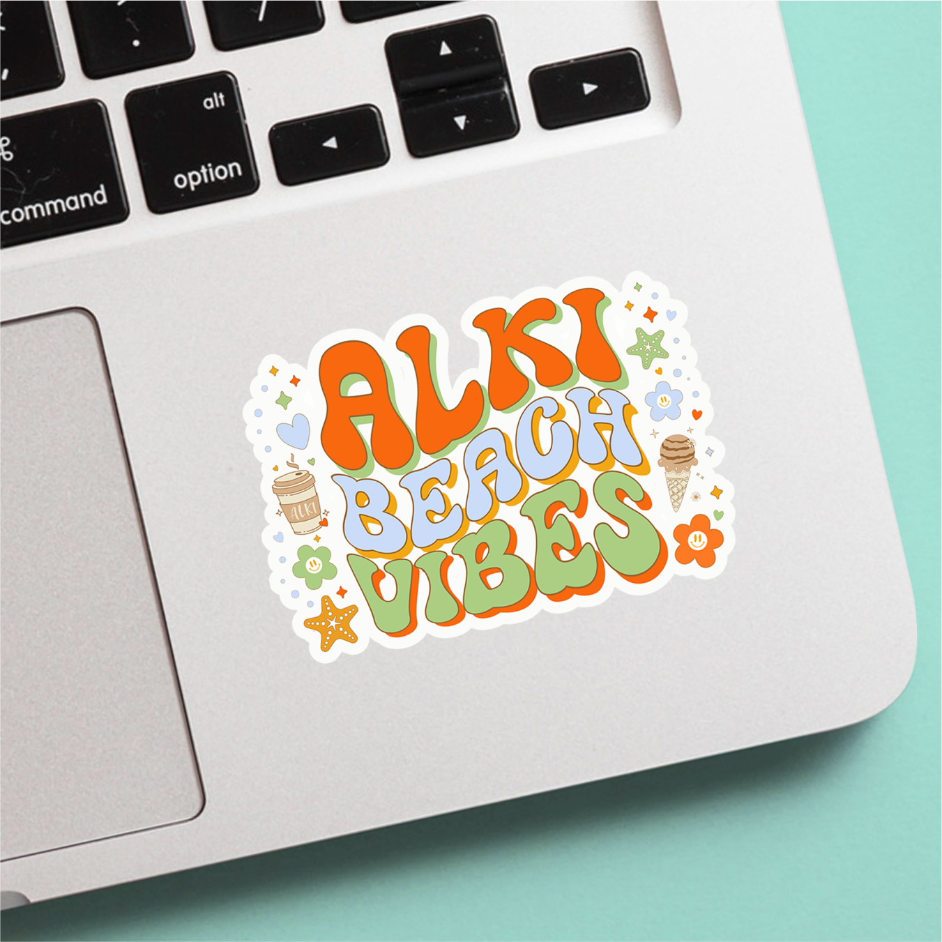 West Seattle + Alki Beach Decals and Stickers ~ UV Weatherproof!