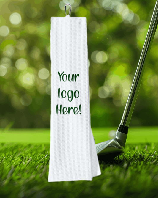 Custom Logo Golf Towels ~ Great for Tournaments + Corporate Gifts!