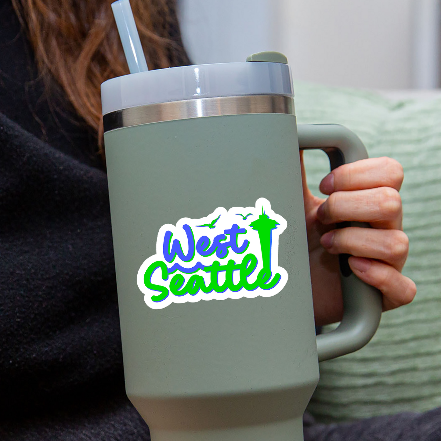 West Seattle + Alki Beach Decals and Stickers ~ UV Weatherproof!