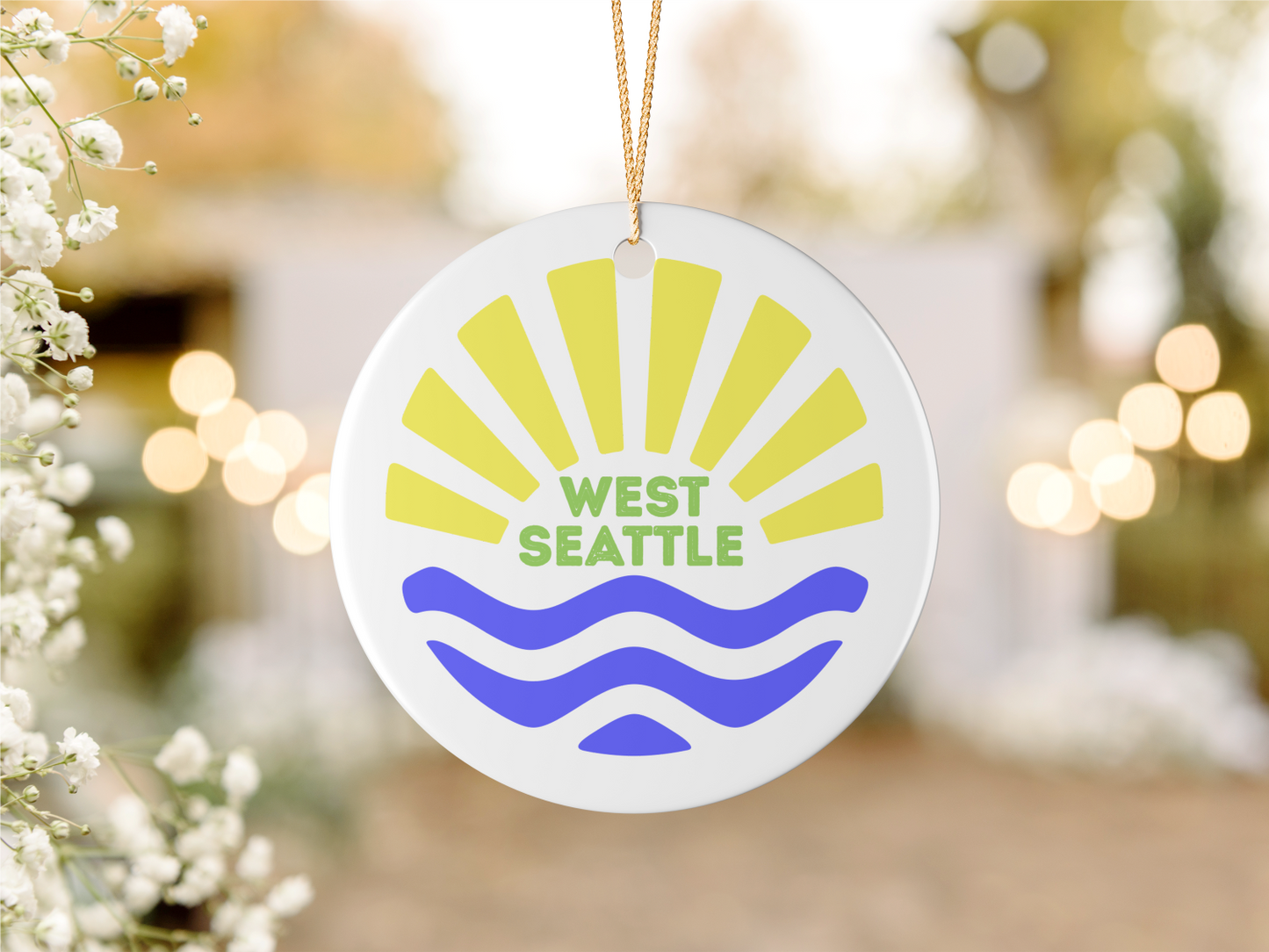 West Seattle + Alki Beach Ornaments ~ Decorate in Style!