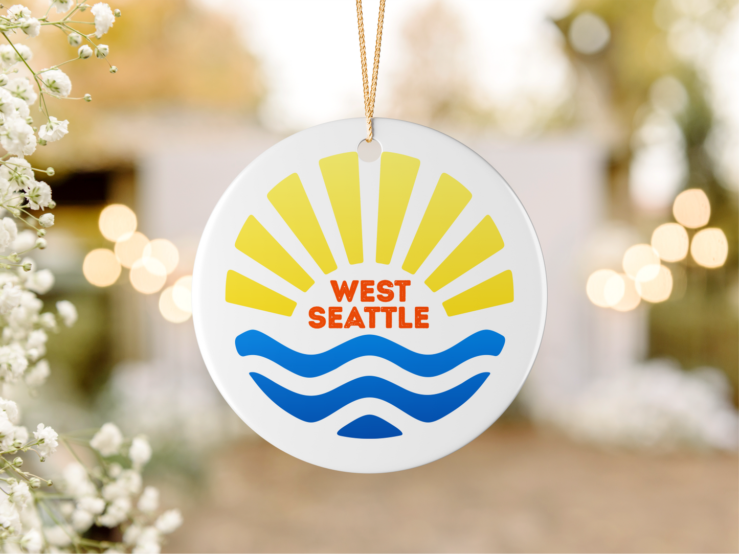 West Seattle + Alki Beach Ornaments ~ Decorate in Style!