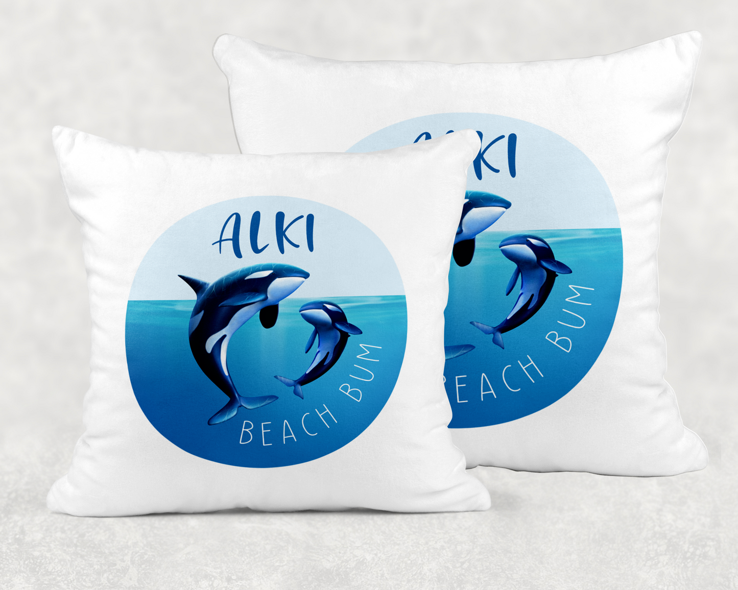 West Seattle + Alki Beach ~ Throw Pillow Covers