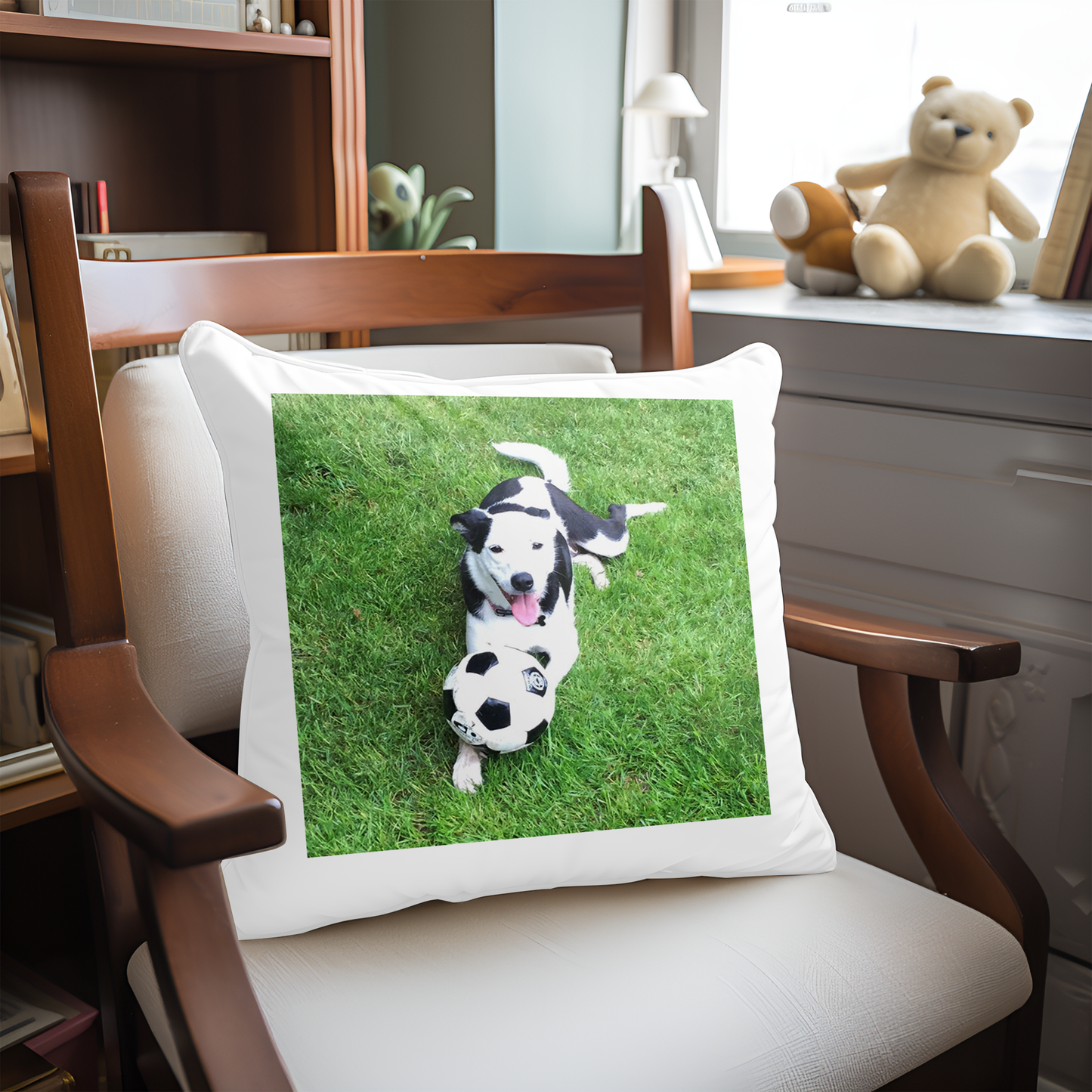 Custom Photo Special Memory Pillows ~ Full Color Throw Pillow Covers for 16" or 18" Pillows