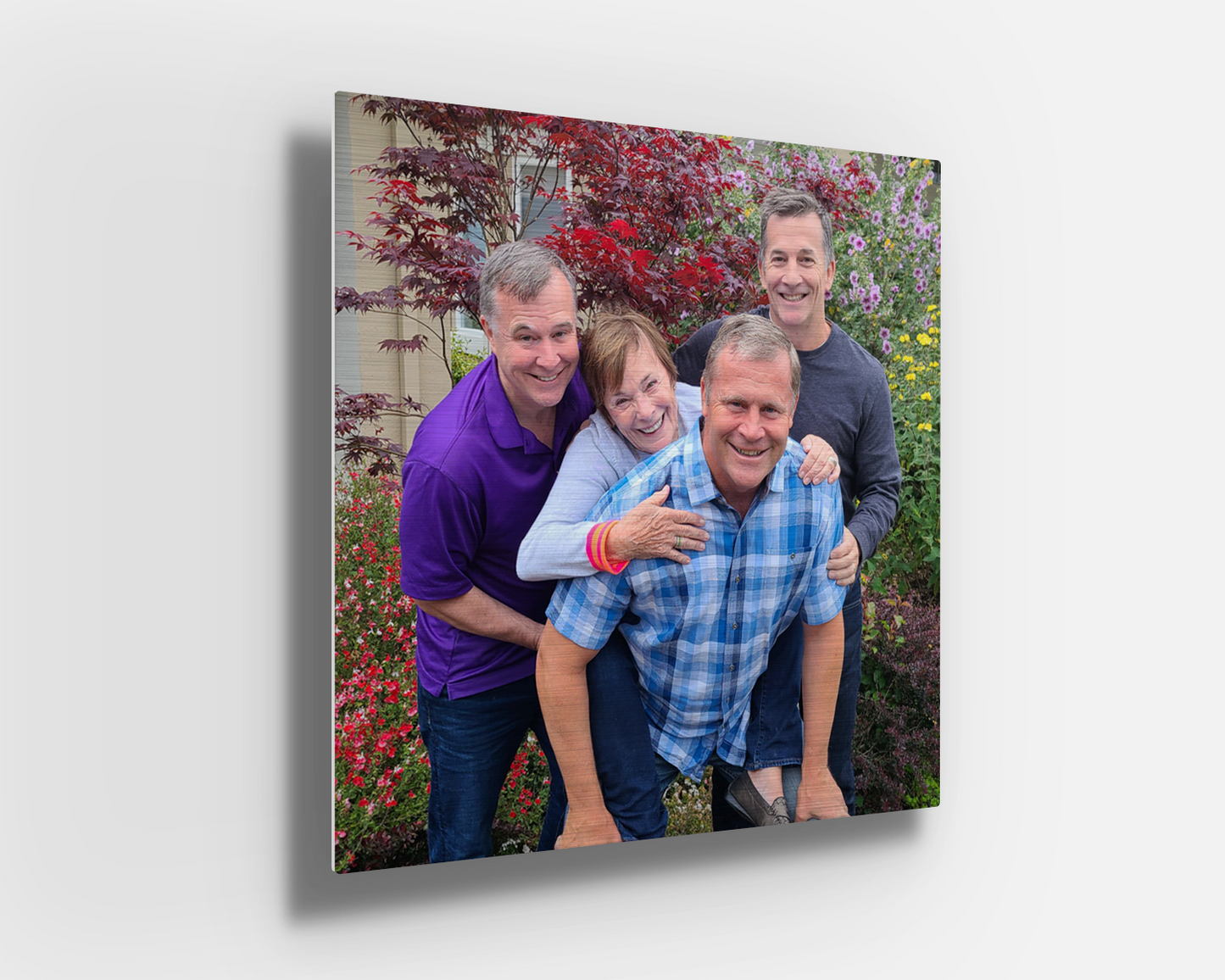 Custom Photo + Artwork Luxe Metal Prints