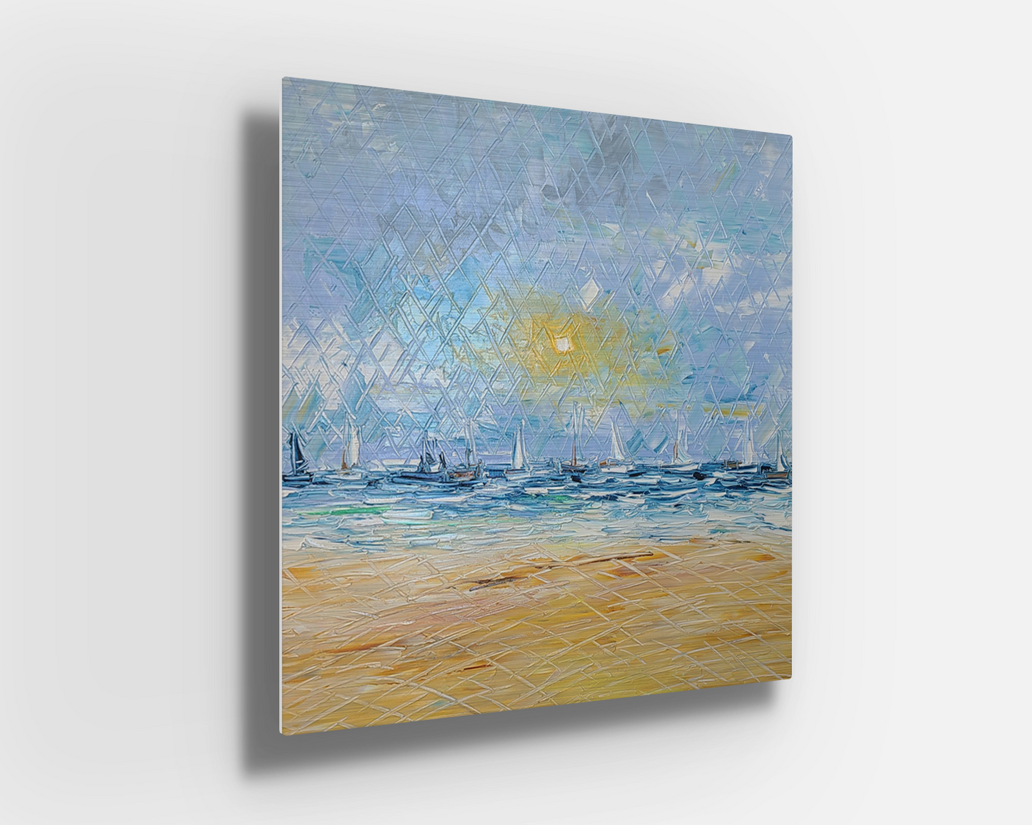Custom Photo + Artwork Luxe Metal Prints