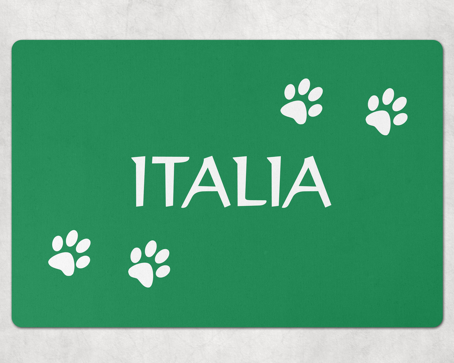 Custom Dog Mats ~ Colorful Pet Mats with Your Dog's Name