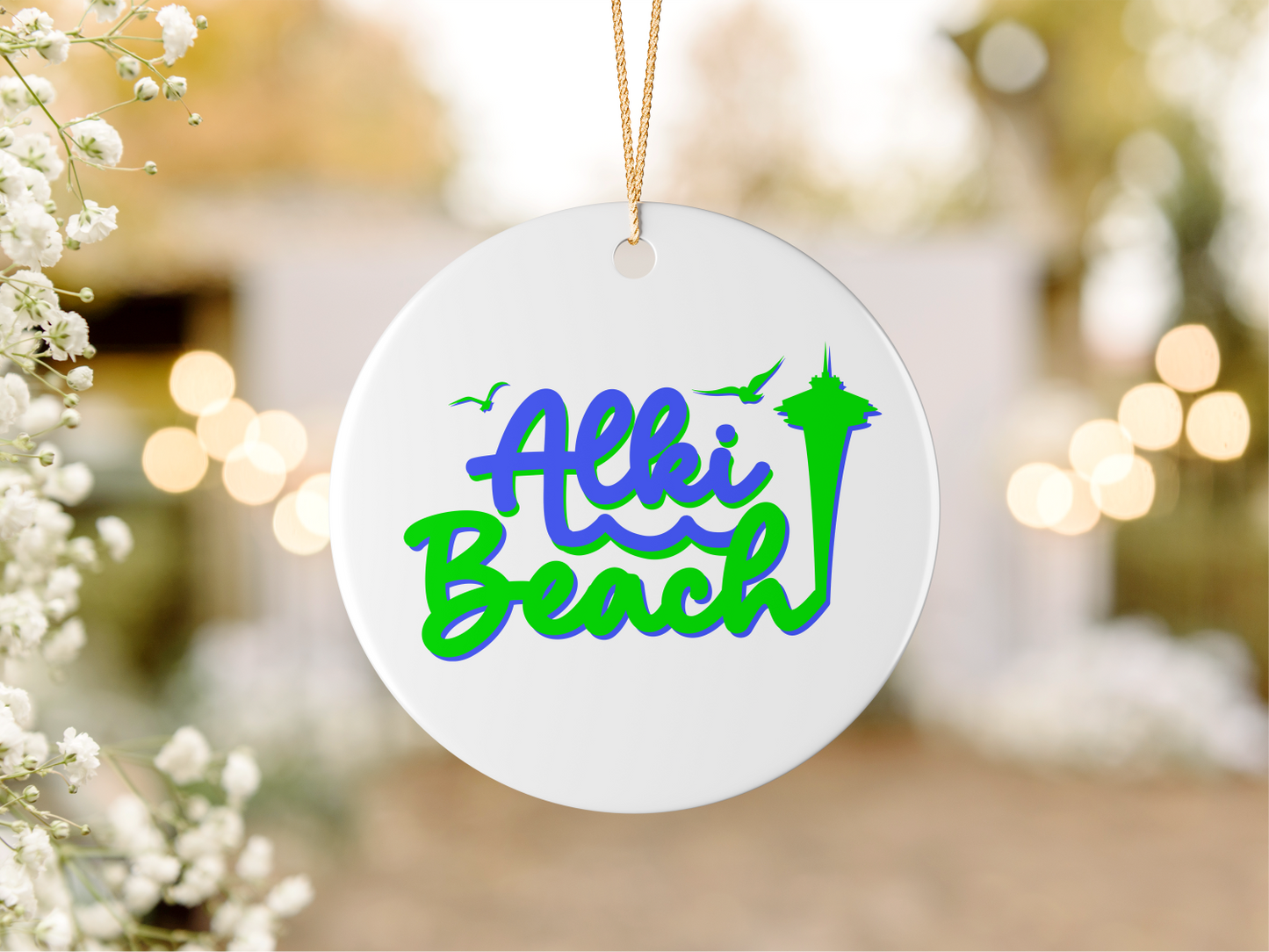 West Seattle + Alki Beach Ornaments ~ Decorate in Style!