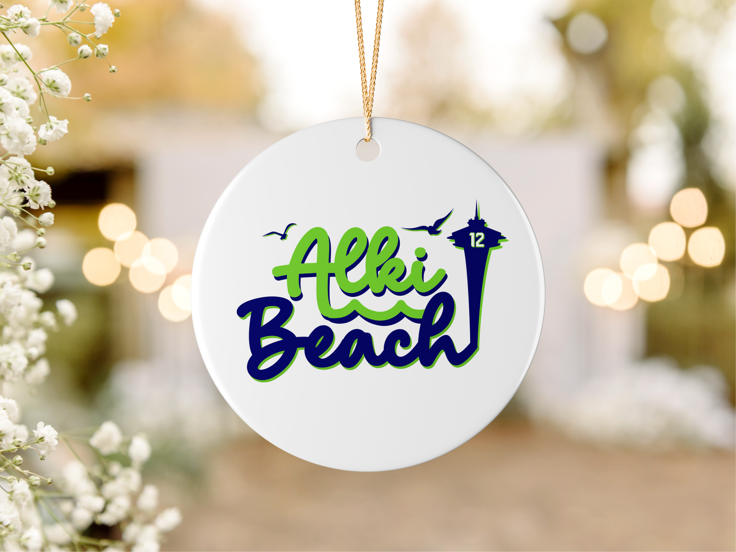 West Seattle + Alki Beach Ornaments ~ Decorate in Style!