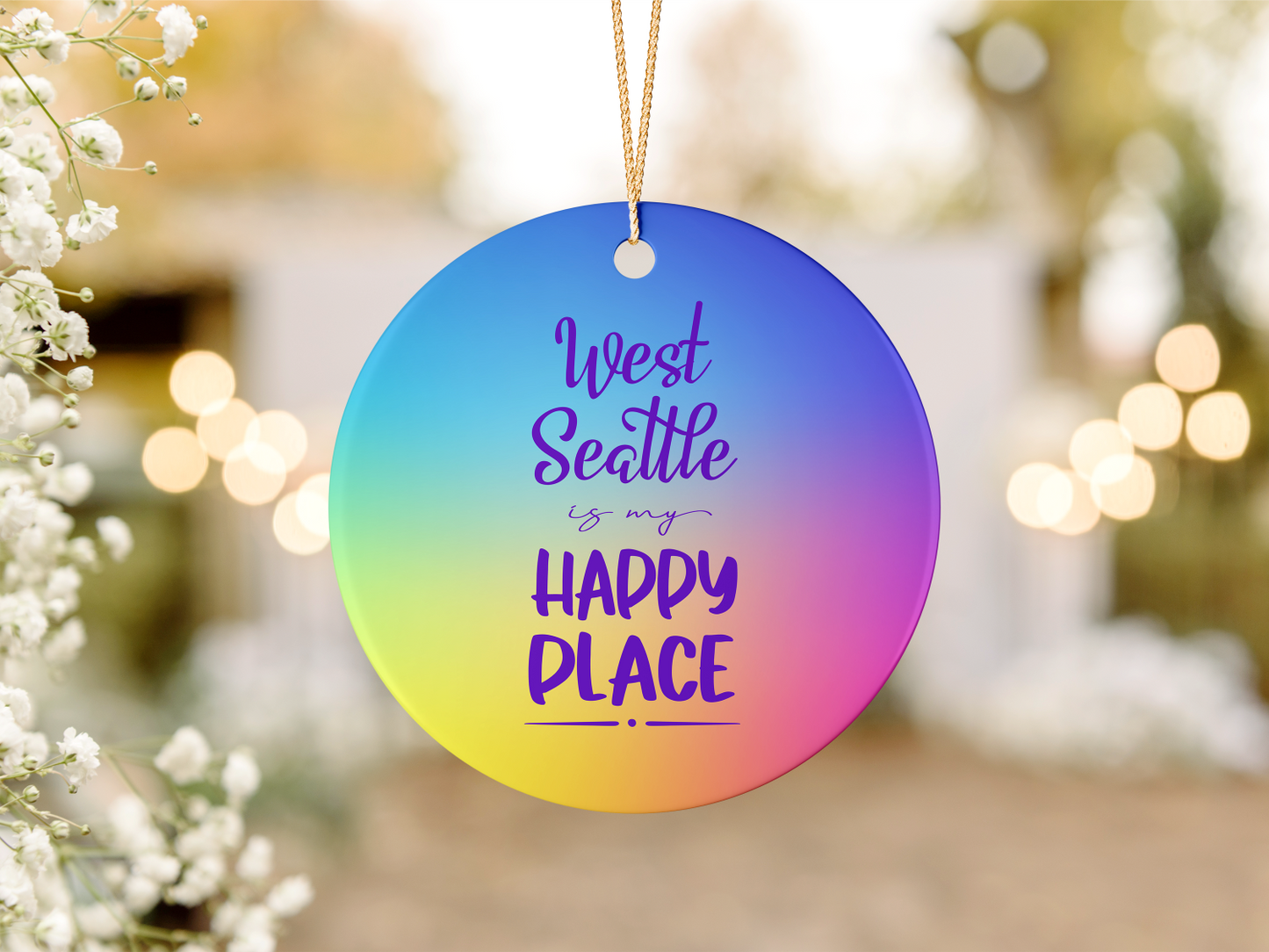 West Seattle + Alki Beach Ornaments ~ Decorate in Style!