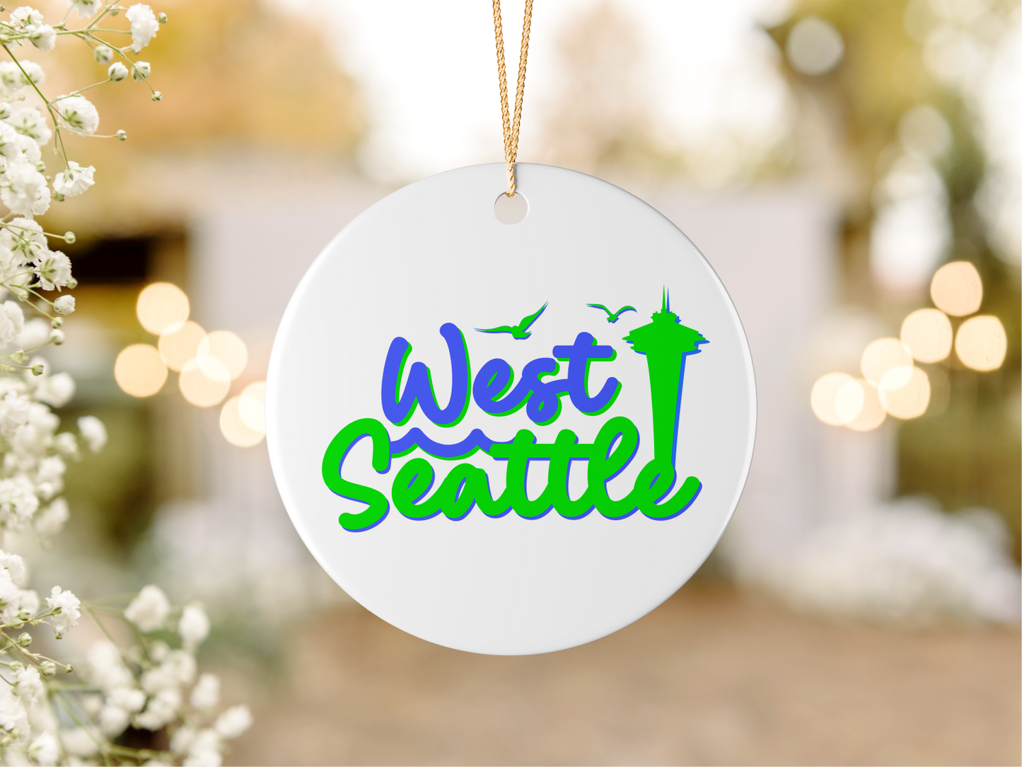 West Seattle + Alki Beach Ornaments ~ Decorate in Style!