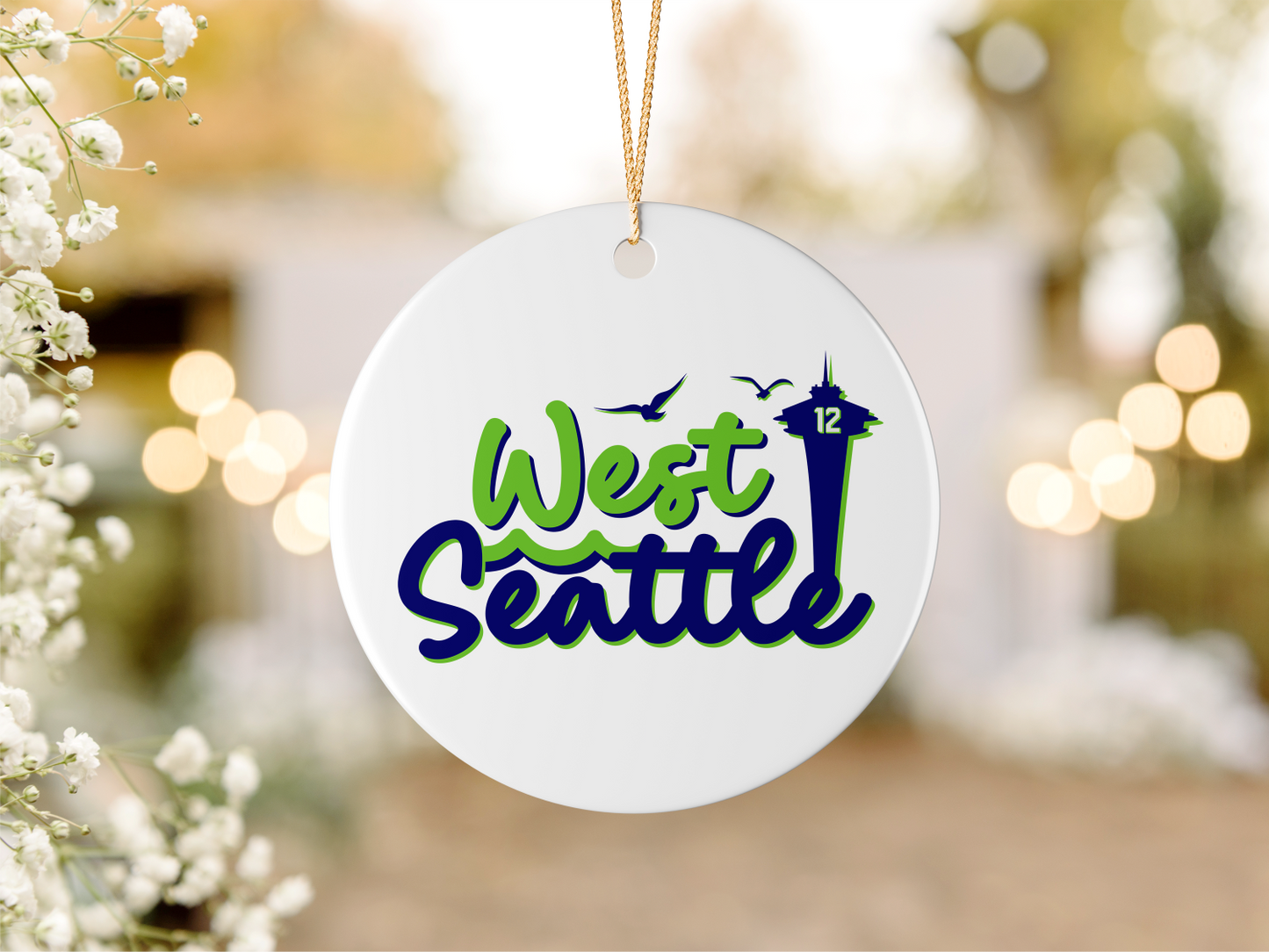 West Seattle + Alki Beach Ornaments ~ Decorate in Style!