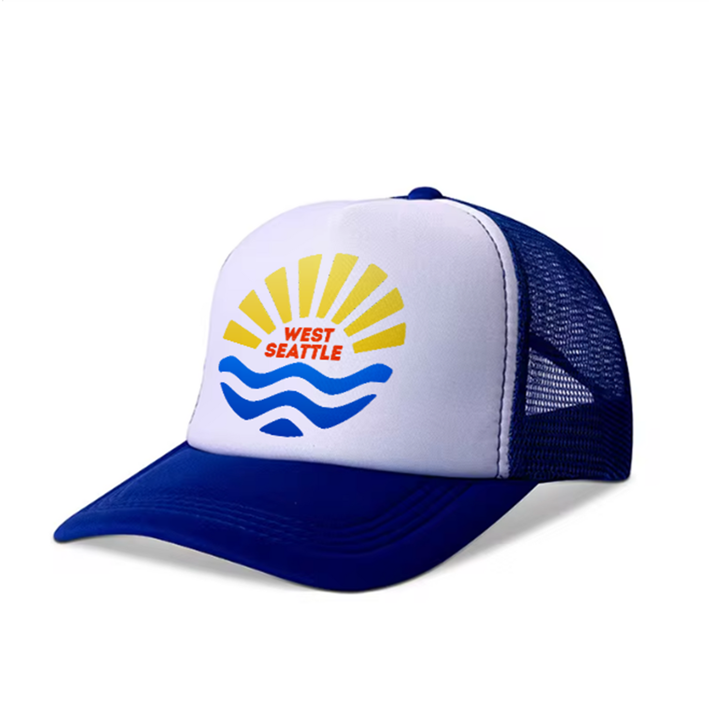 West Seattle + Alki Beach Kids Trucker Hats!