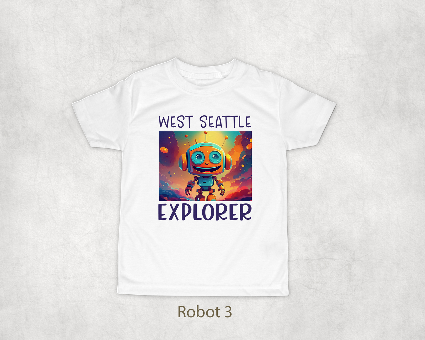 West Seattle Explorer Kids T-shirts