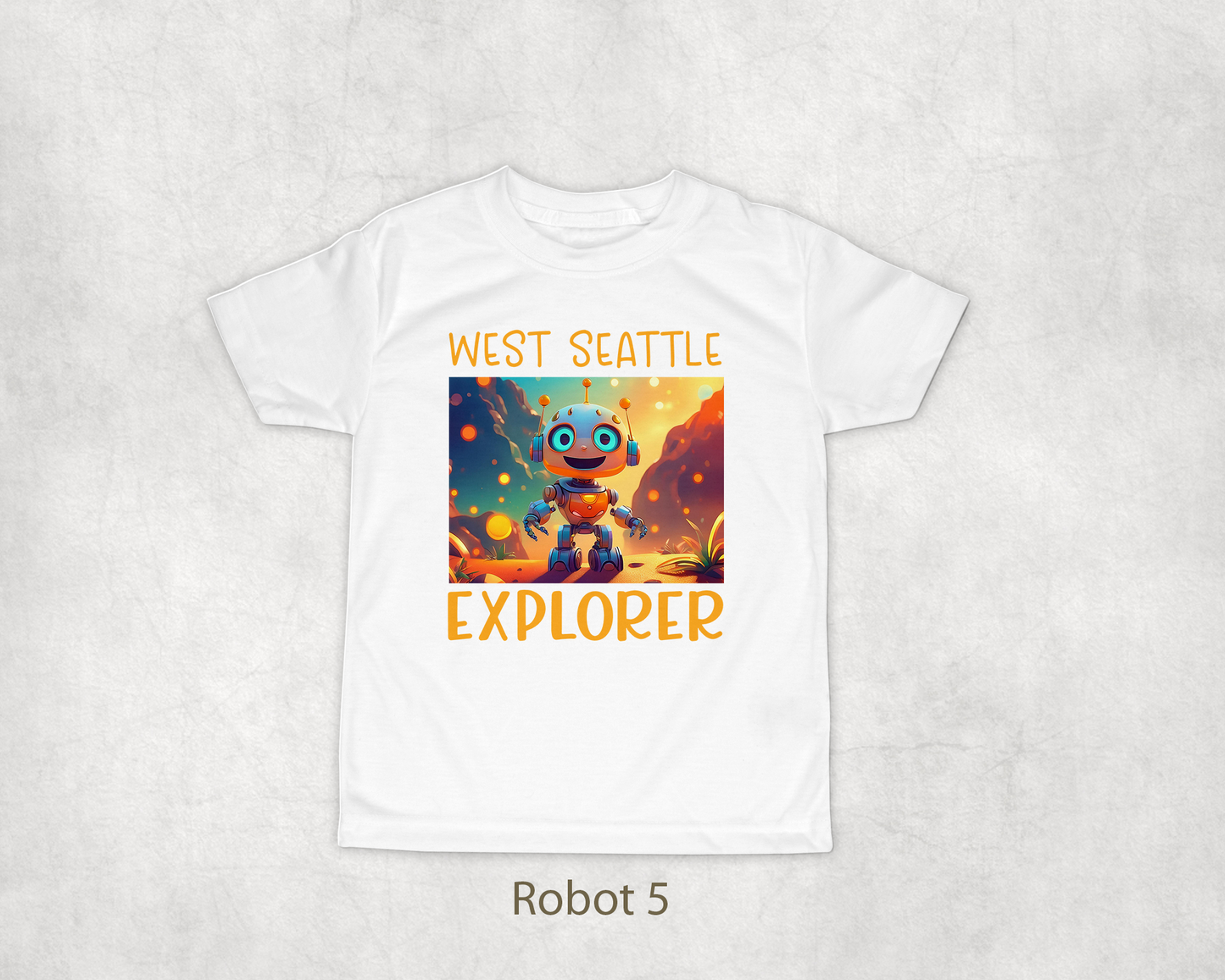 West Seattle Explorer Kids T-shirts