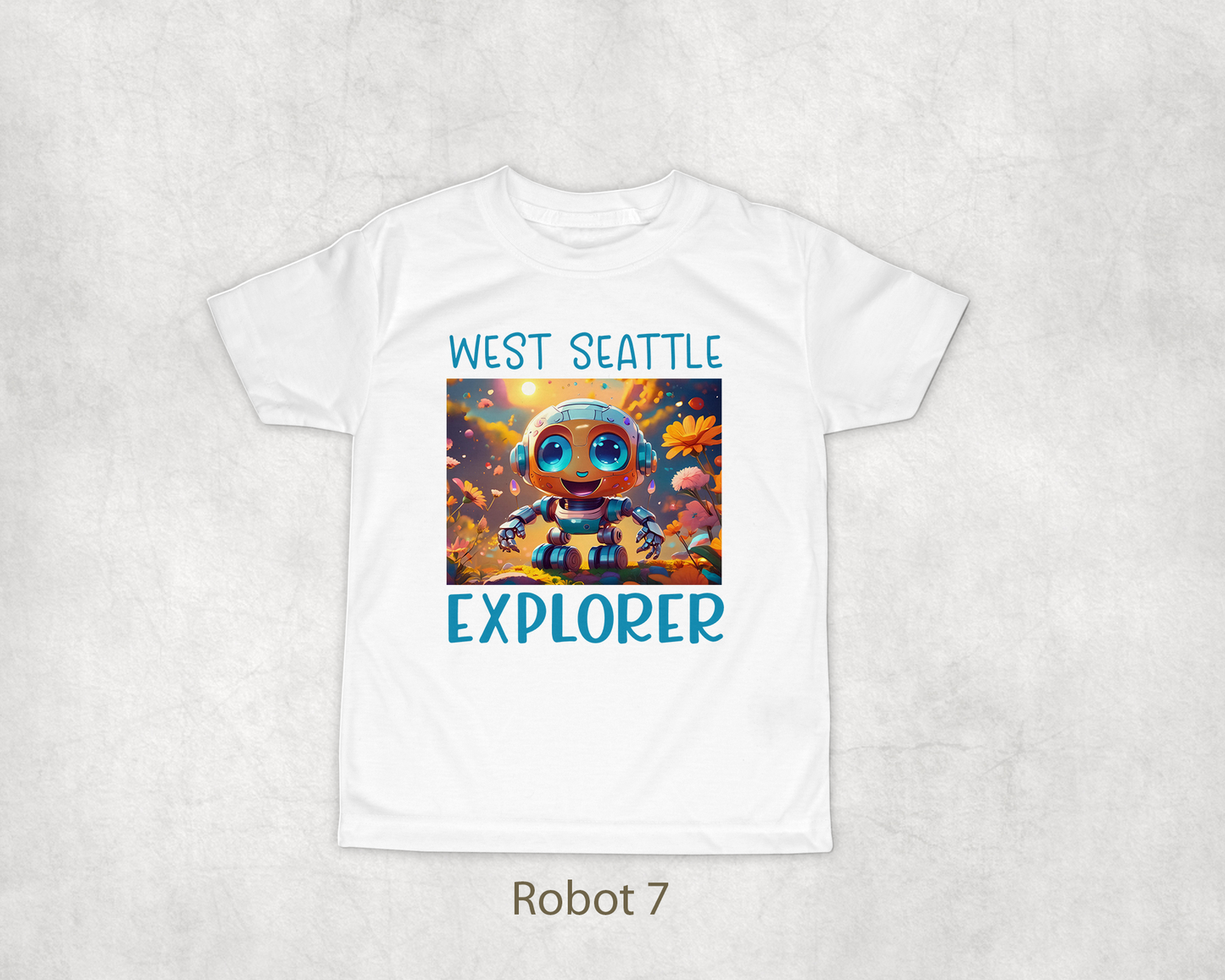 West Seattle Explorer Kids T-shirts