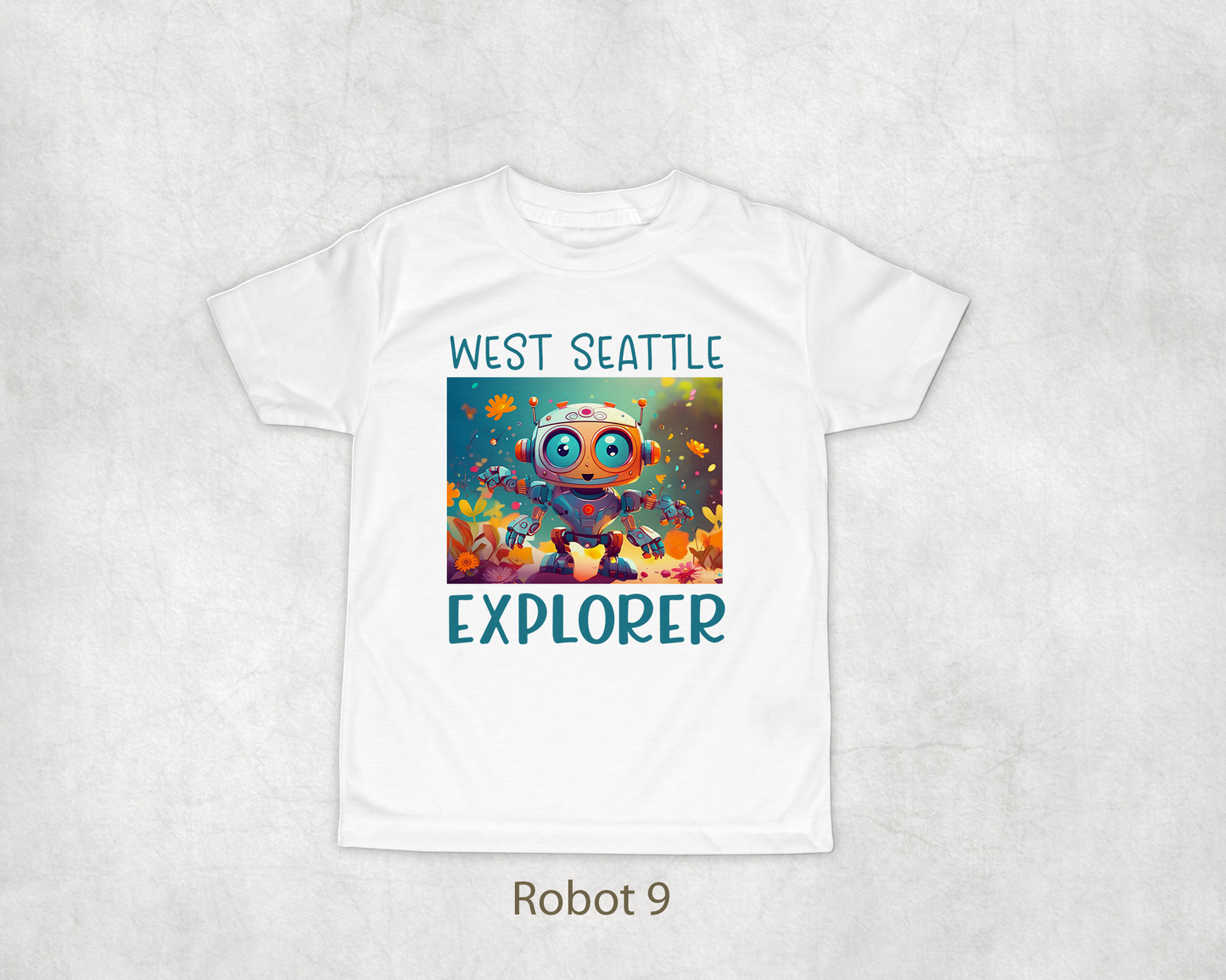 West Seattle Explorer Kids T-shirts