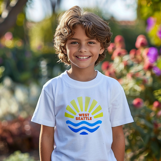 West Seattle + Alki Beach T-shirts for Toddlers, Kids & Teens!