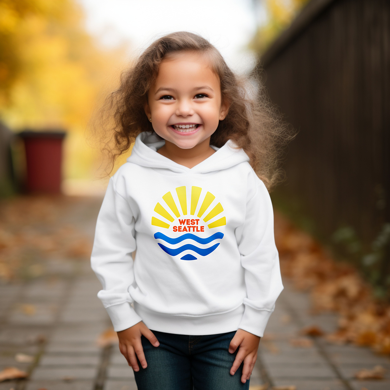 West Seattle + Alki Beach Hoodies for Kids ~ Toddlers, Youth & Teens!