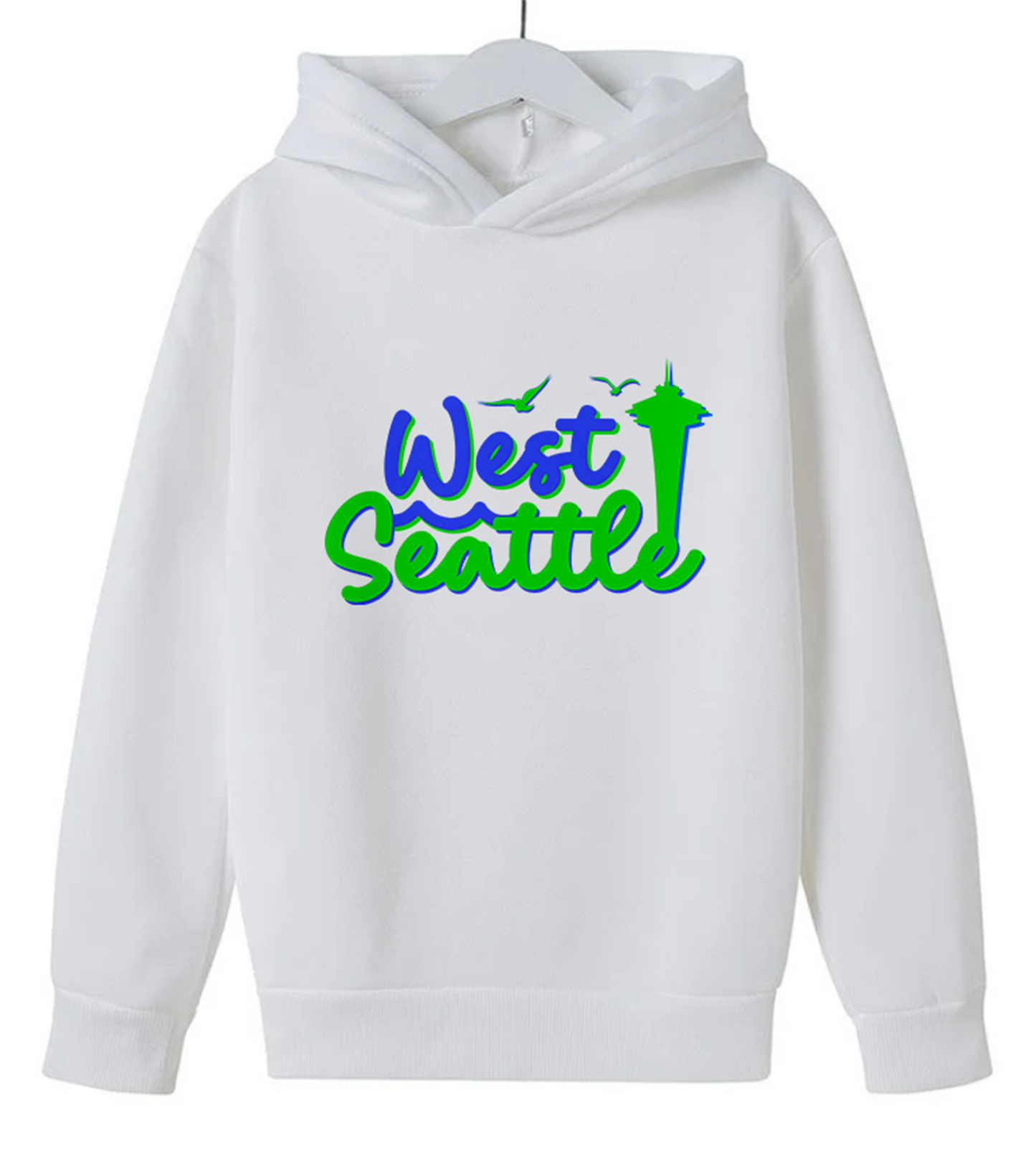 West Seattle + Alki Beach Hoodies for Kids ~ Toddlers, Youth & Teens!