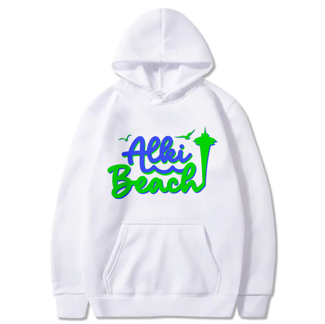 West Seattle + Alki Beach Hoodies ~ Stay Cozy with Great Designs