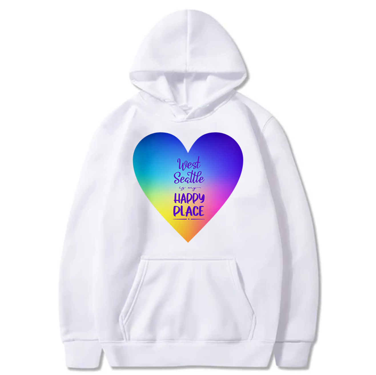 West Seattle + Alki Beach Hoodies ~ Stay Cozy with Great Designs