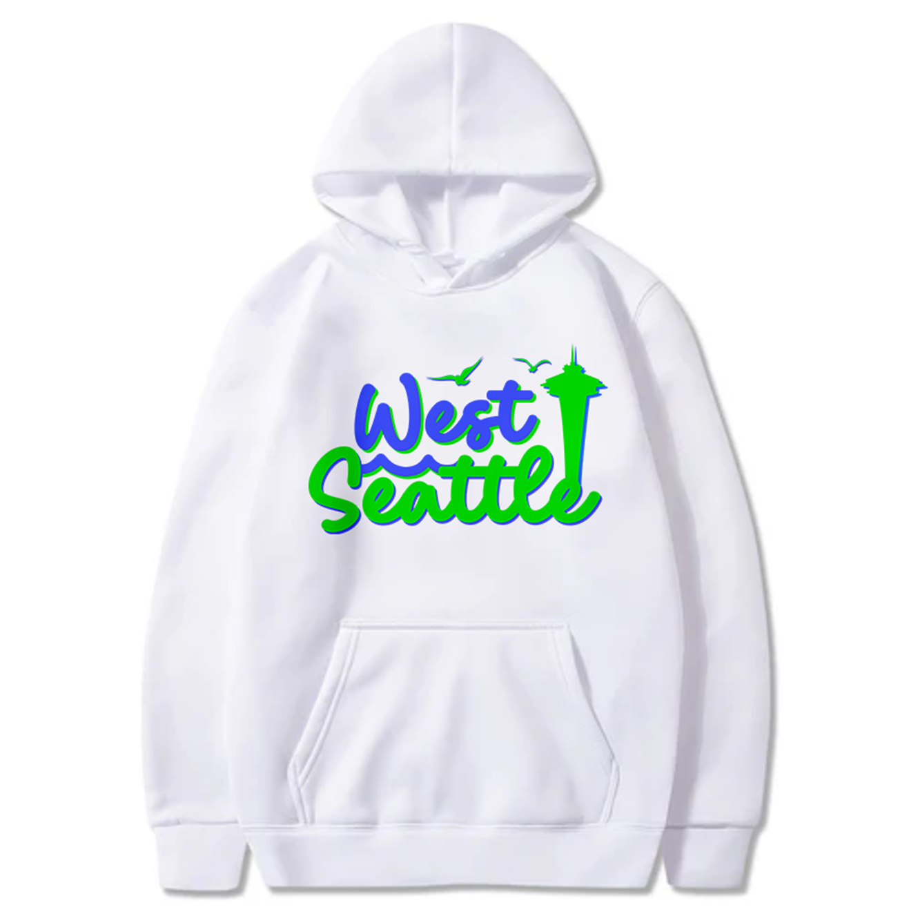 West Seattle + Alki Beach Hoodies ~ Stay Cozy with Great Designs