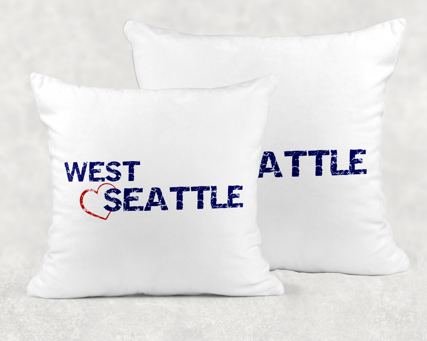 West Seattle + Alki Beach ~ Throw Pillow Covers